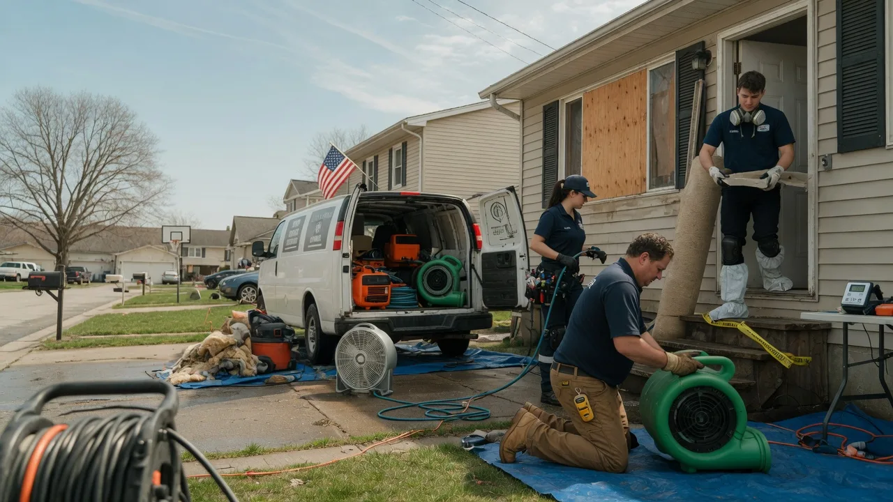 Water Damage Restoration in Alleyton, TX near me